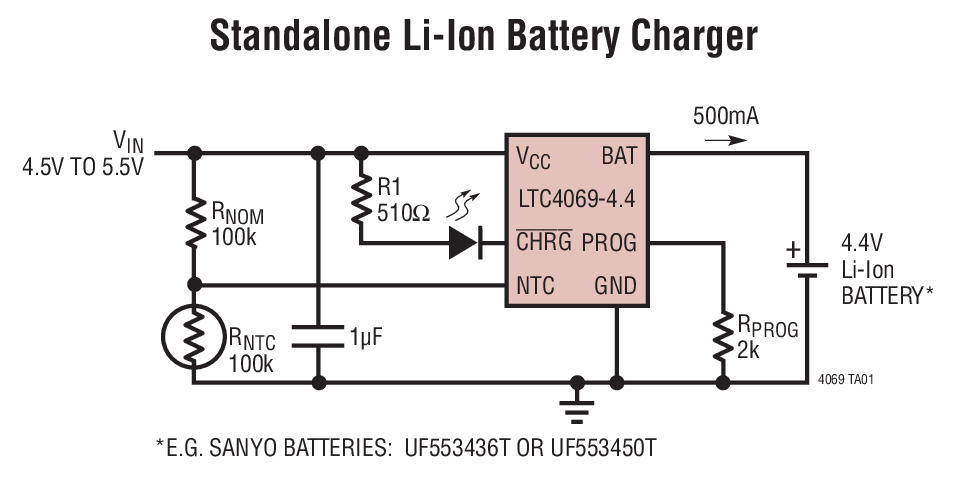 LTC4069-4.4Ӧͼһ